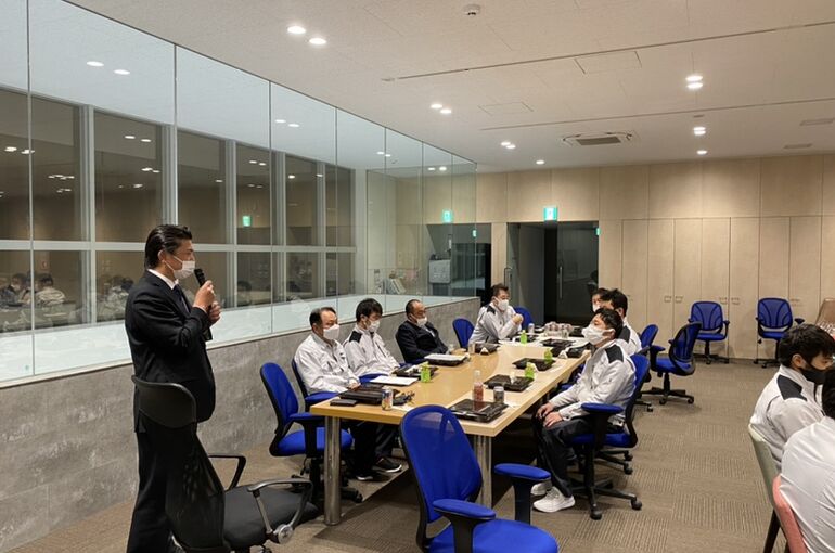 渡辺電業　歓迎会