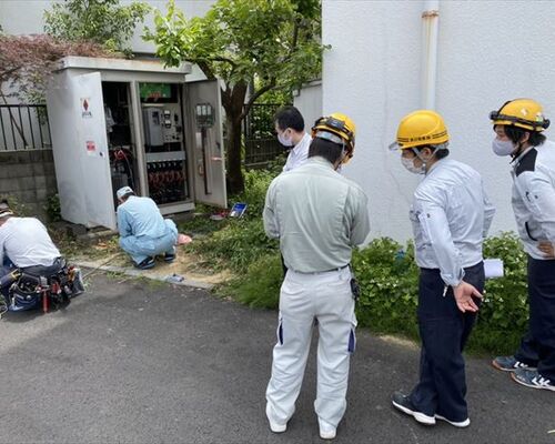 渡辺電業　研修