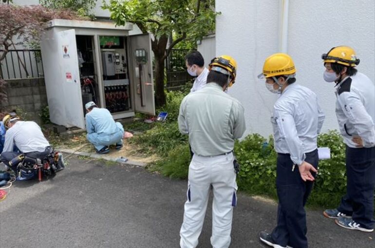 渡辺電業　研修