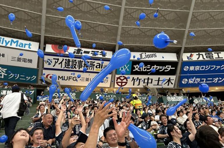 渡辺電業　野球観戦