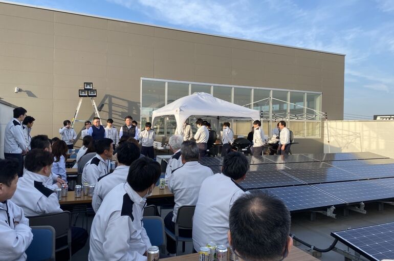 渡辺電業　歓迎会