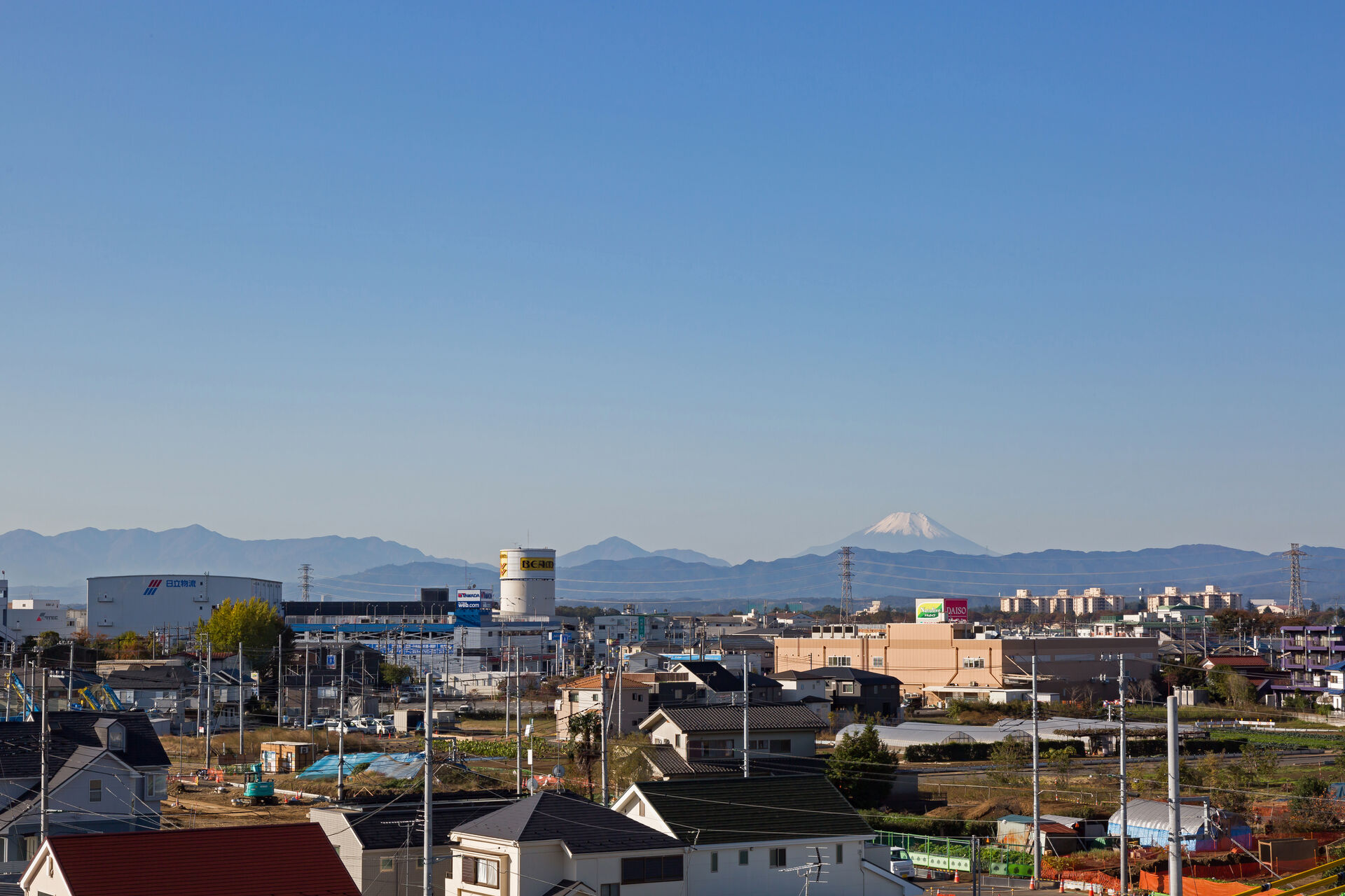 38．屋上眺望